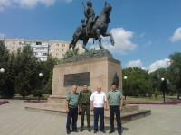 В день 100 летия начала Первой мировой войны оренбургские казаки почтили память земляков героев (фото)